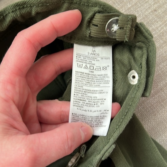 BOGO 3x Old Navy Ballerina skinny jeans - olive, pink, orange - 3T - Picture 3 of 7